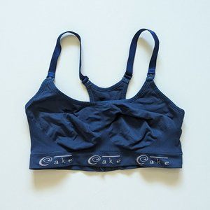 Cake Lingerie — Blue Cotton Candy Maternity/Nursing Bra - Women Size M flawed